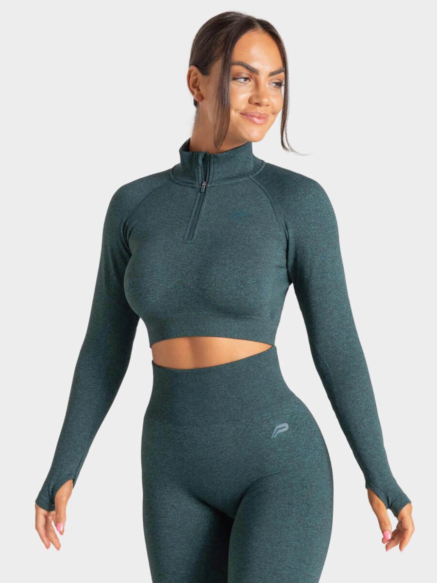 Seamless Crop Zip